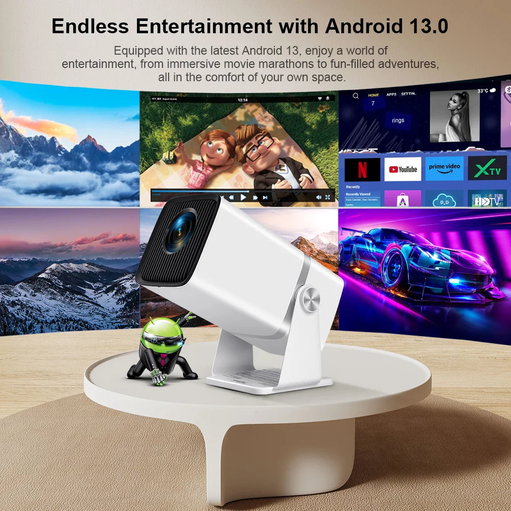 4K Full HD TD80W Android Projector