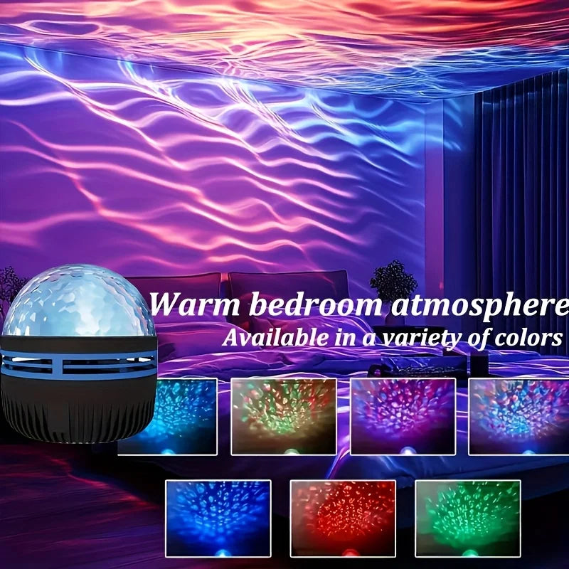 USB Water Wave Effect Projector Light