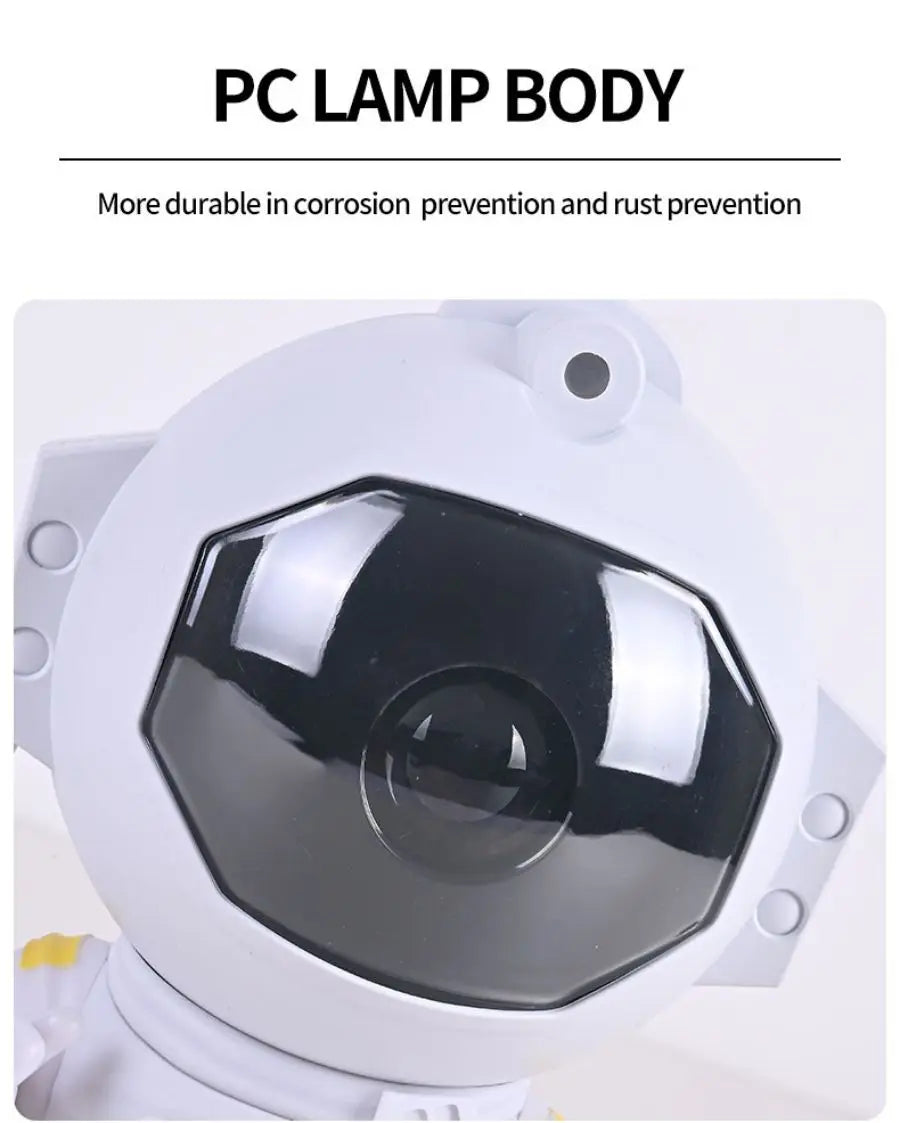 "Astronaut Star Projector Galaxy Night Light