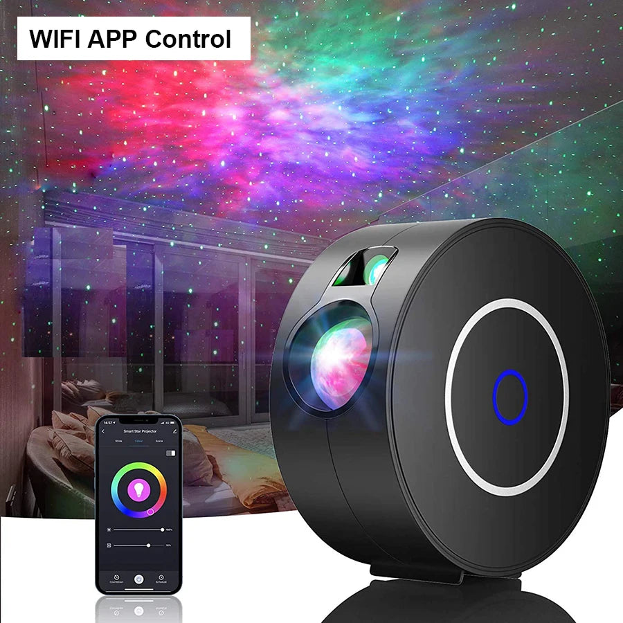 Starry Sky Projector Night Light Speaker
