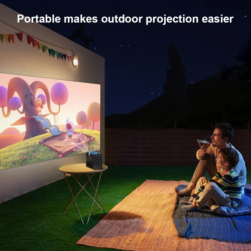 Android Smart Mini 4K Home Projector