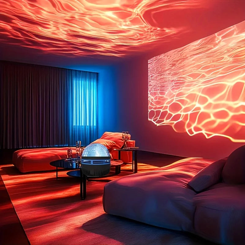 USB Water Wave Effect Projector Light