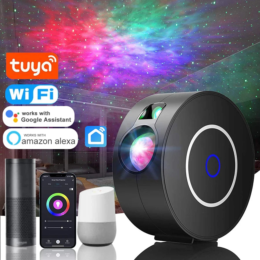 Tuya WiFi Smart Aurora Galaxy Projector