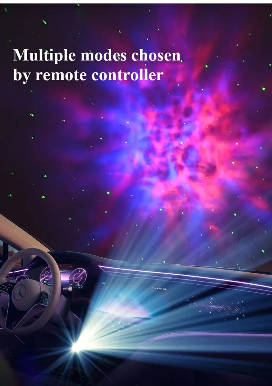 "Astronaut Star Projector Galaxy Night Light