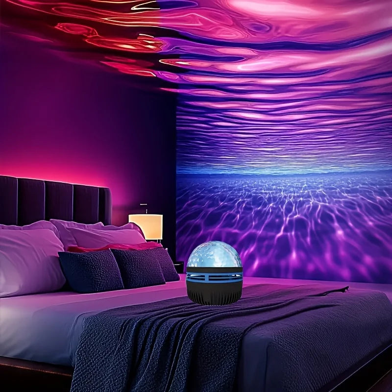 USB Water Wave Effect Projector Light