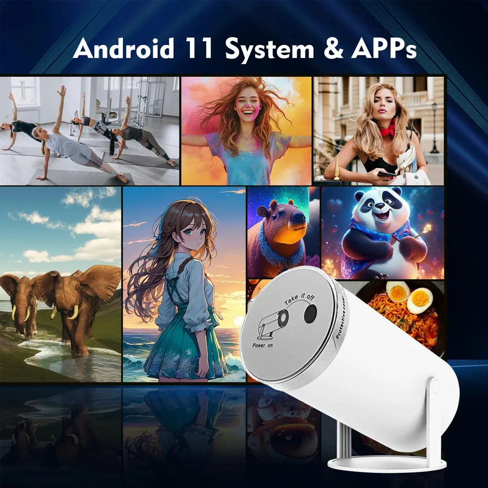 DITONG HY300 Plus HD 4K Projector