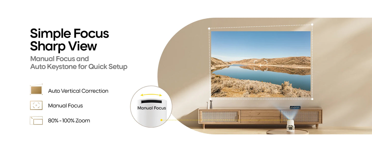Magcubic HY300 Pro 4K Android Projector