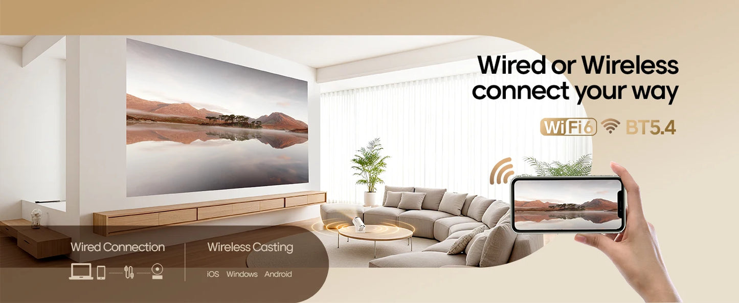 Magcubic HY300 Pro 4K Android Projector