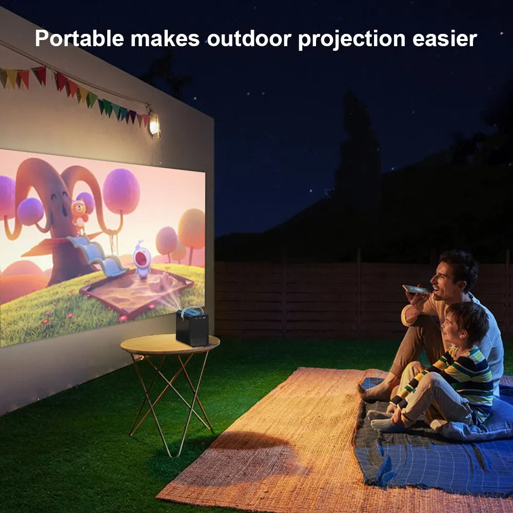 Android Smart Mini 4K Home Projector