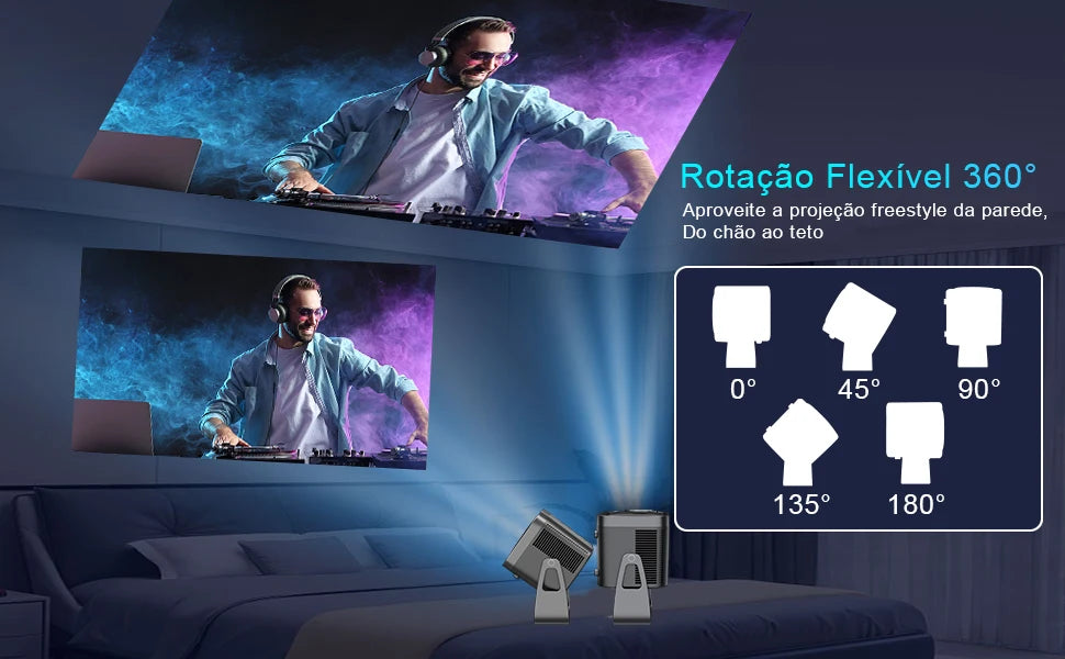 Mini P28B Android Home Theater Projector