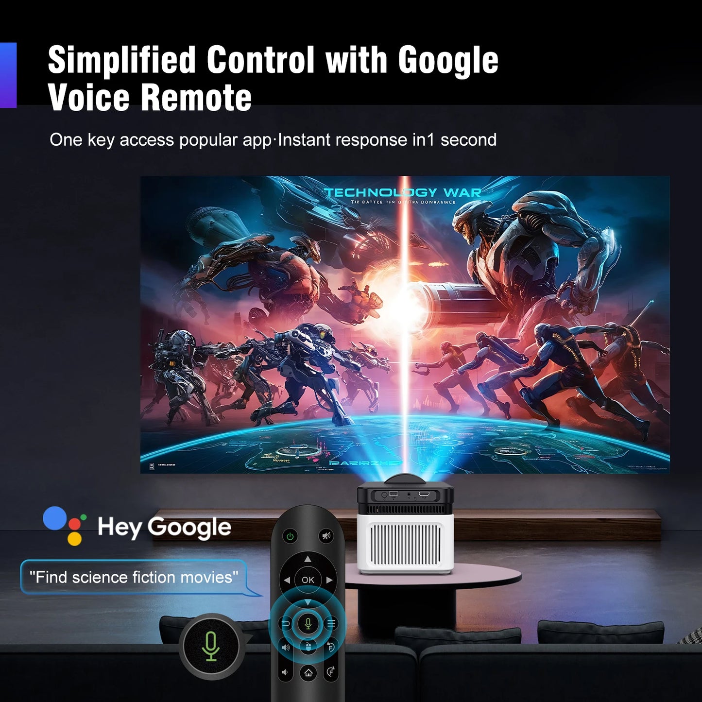 Magcubic HY450 8K Ultra Short Projector