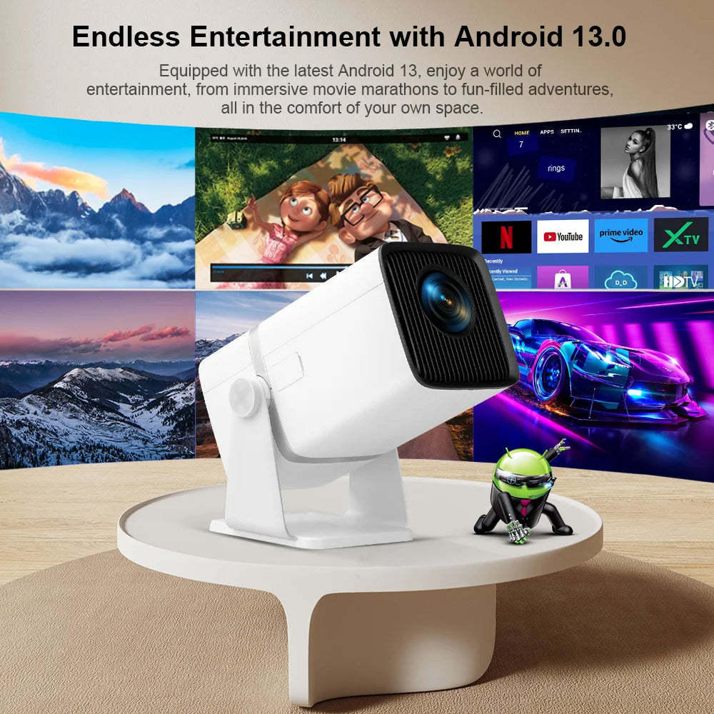 4K Full HD TD80W Android Projector
