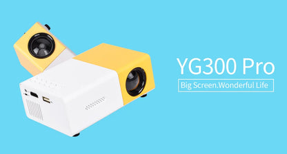 Mini LED YG300 Upgraded Home Projector