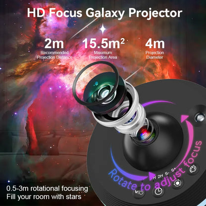 13-in-1 Ultra Clear Galaxy Projector