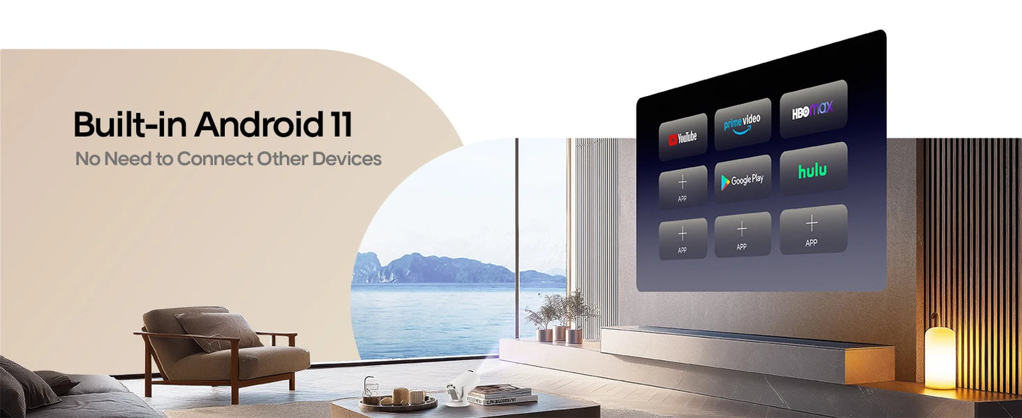 Magcubic HY300 Pro 4K Android Projector