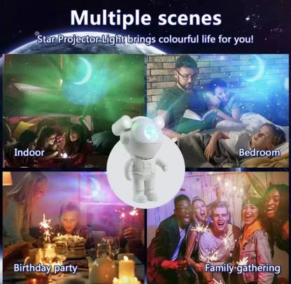 Bluetooth Astronaut Starlight Projector Night Light